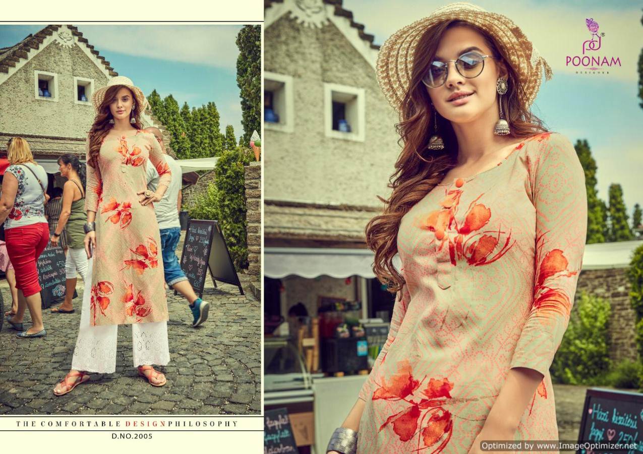 Poonam Sifli Plazo House 2 Rich Look Designer Kurti With Palazzo Collection at Wholesale Price